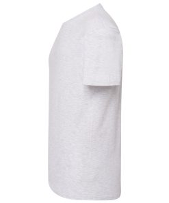 Camiseta-basica-unisex-gris-perfil