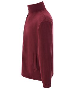 Forro-polar-hombre-burdeos-perfil