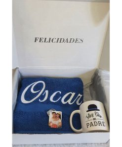 Toalla-personalizada-ducha-taza-azul