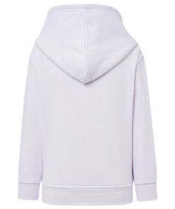 Sudadera-con-capucha-infantil-unisex-blanco-espalda