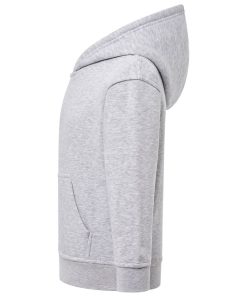 Sudadera-con-capucha-infantil-unisex-gris-perfil
