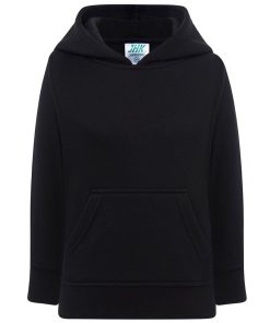 Sudadera-con-capucha-infantil-negro-unisex