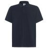 Polo-manga-corta-unisex-marino