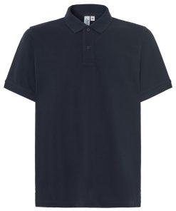 Polo-manga-corta-unisex-marino